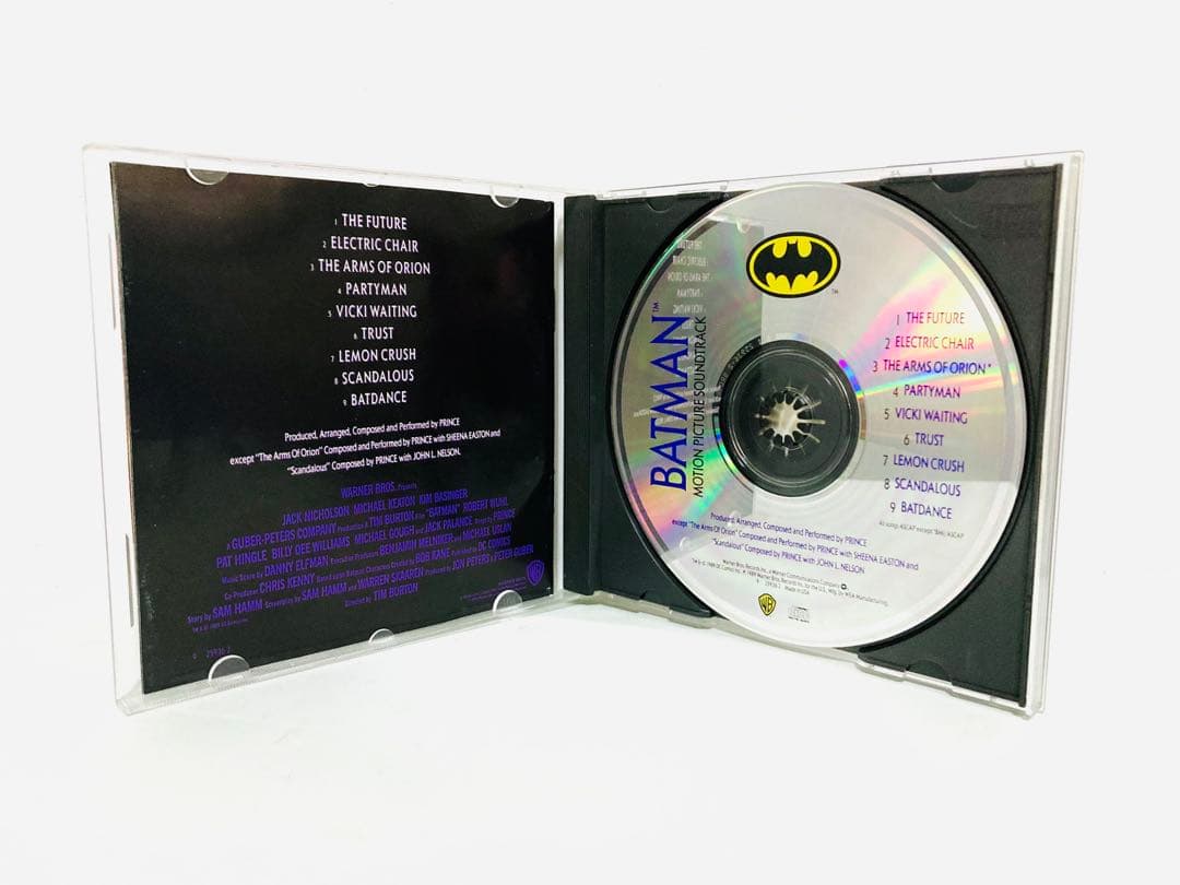 【新品同様】映画『バットマン』シリーズ4作品サントラCD／廃盤／希少プレミア盤