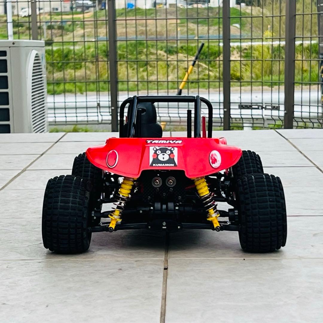 ラジコン　くまモンバギー4WD TT02B メカレス車体ボディー　540モーター