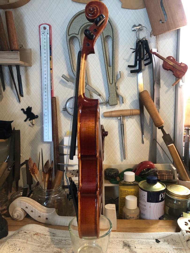 【駒&魂柱調整済】Suzuki分数バイオリンNo230 1/16 2016