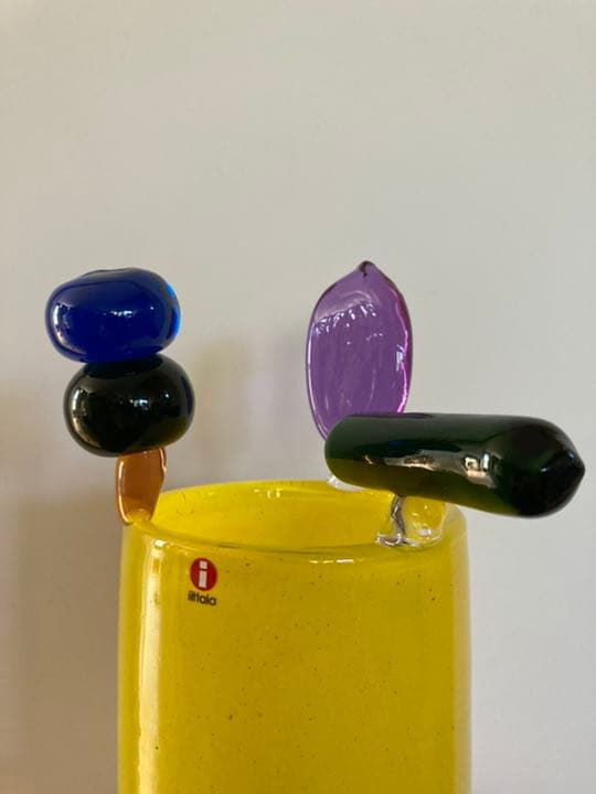 イッタラ　ポムポム oiva B イエロー scope pampula vase