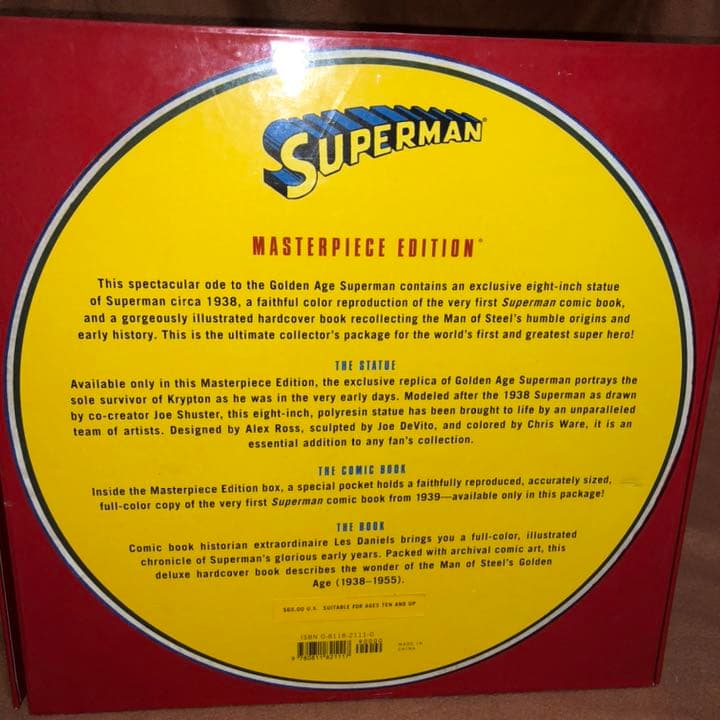 能登地震寄付　未使用　Superman スーパーマン　大型本　ハードカバー