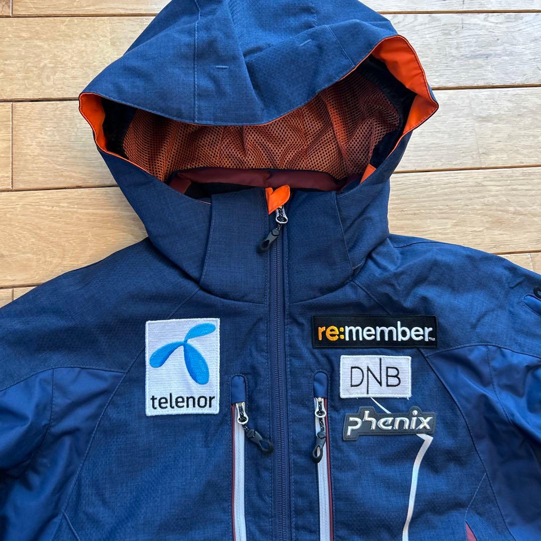 【極美品】Phenix フェニックス スキーウェア ノルウェー代表 ネイビー