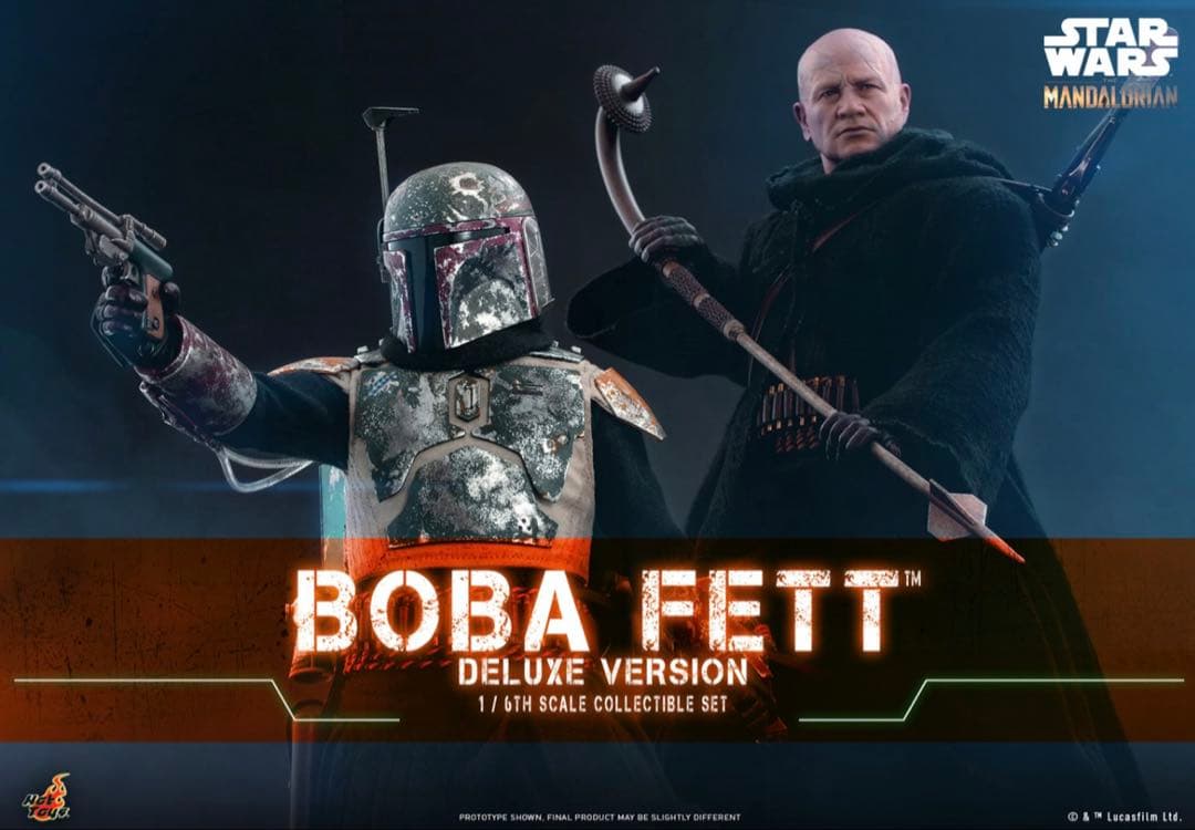 定価７万５千円 STARWARS マンダロリアンBoba Fett 1/6 2体