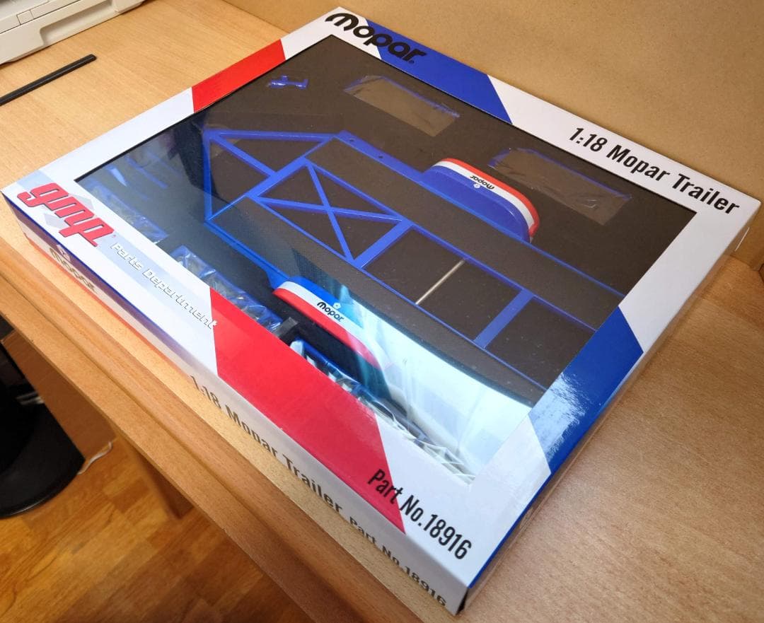 1/18 タンデムカートレーラー Tandem Trailer GMP製ミニカー