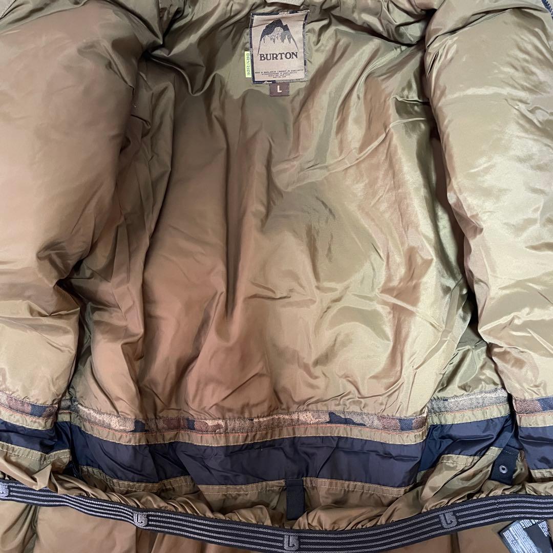 Burtonバートンスキーウェアスノーボードジャケットパーカーベージュカーキ希少