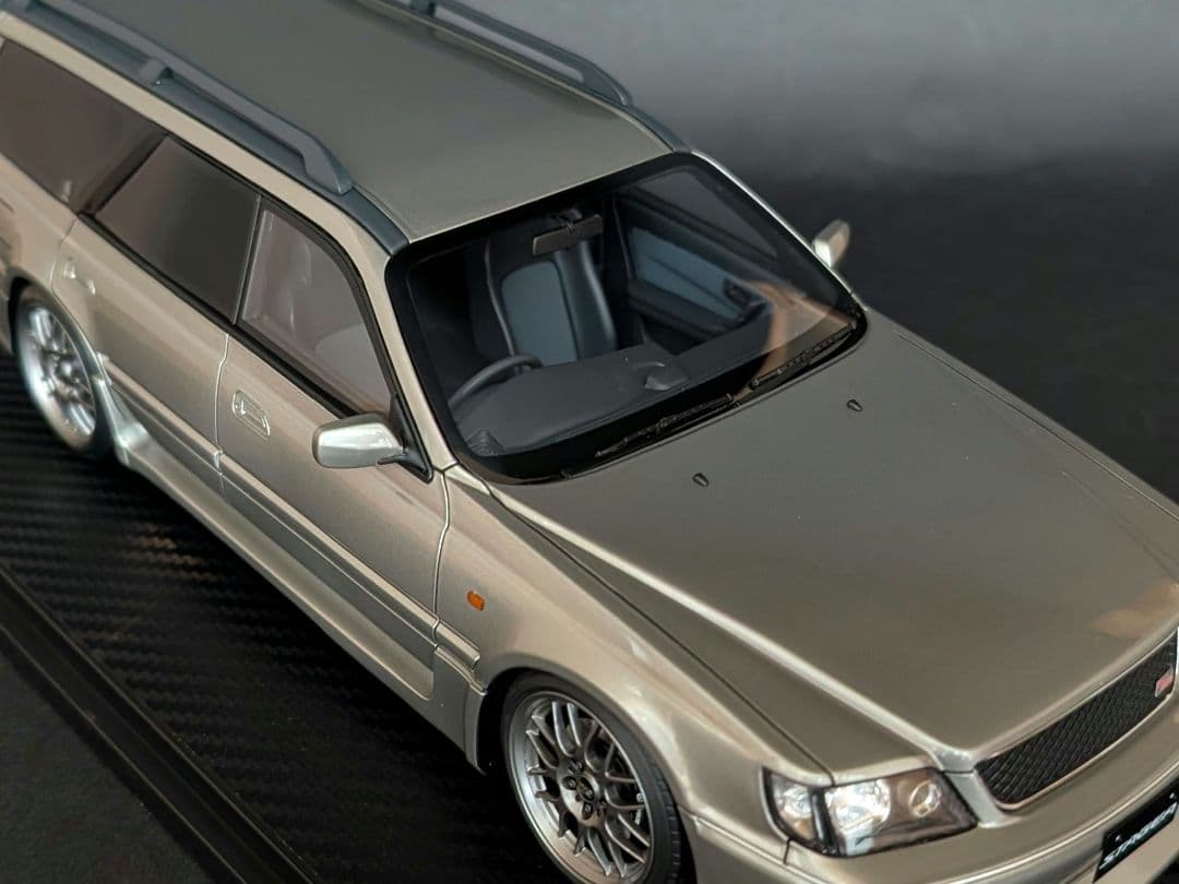 イグニッションモデル 1/18 NISSAN ステージア 260RS シルバー