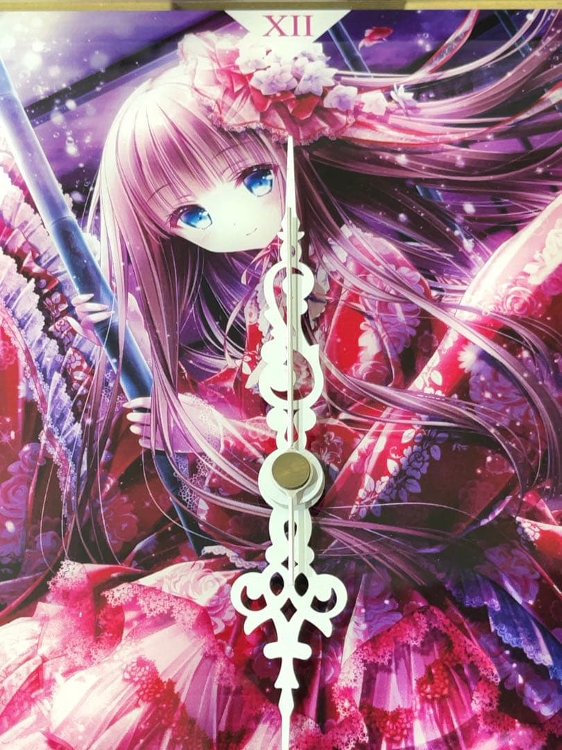 てぃんくる 絵師100人展 10 アクリルクロッ　はるかぜせつな　朱に染む流転