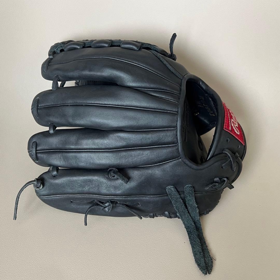 ローリングス　軟式グローブ ブラック