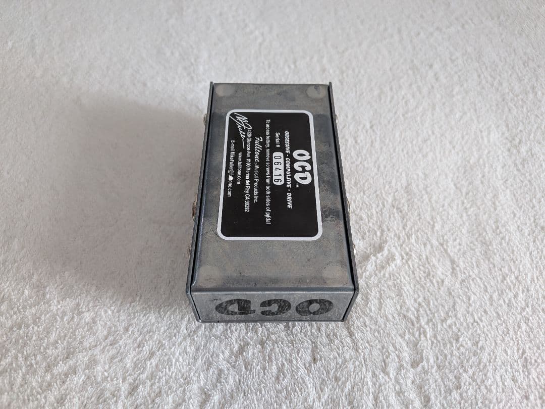 ☆Fulltone OCD Ver.1.2 CHROME SILVER☆