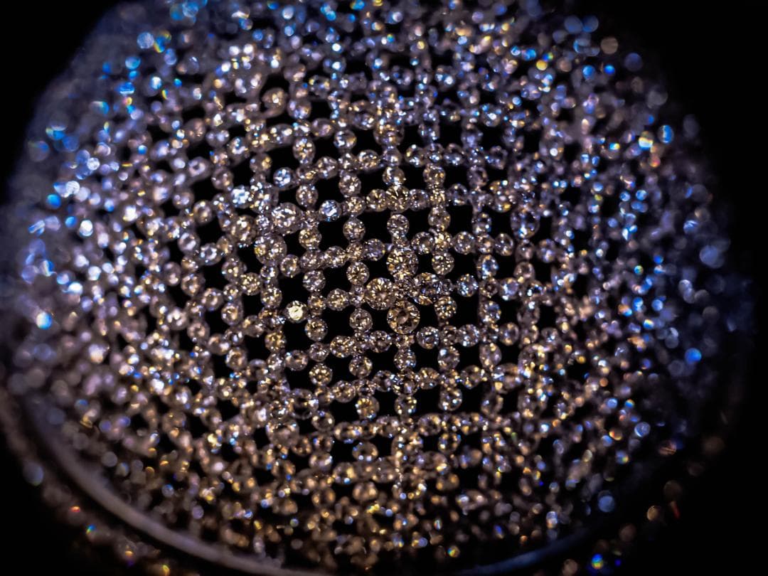 中島美嘉 ツアーで実際に使用した ダイヤモンドマイクロフォン スワロジルコニア