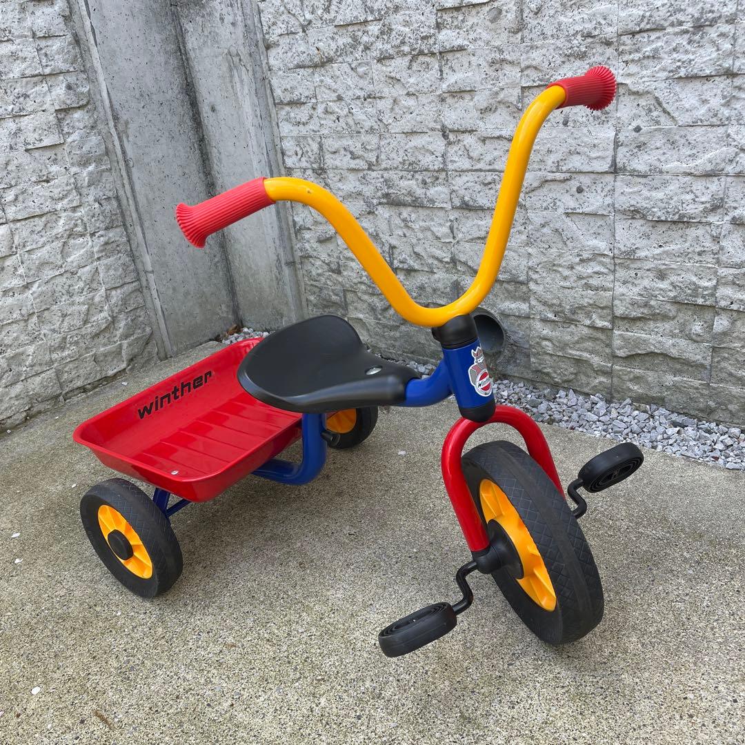 ウィンザー ボーネルンド ペリカン三輪車winther 荷台付き