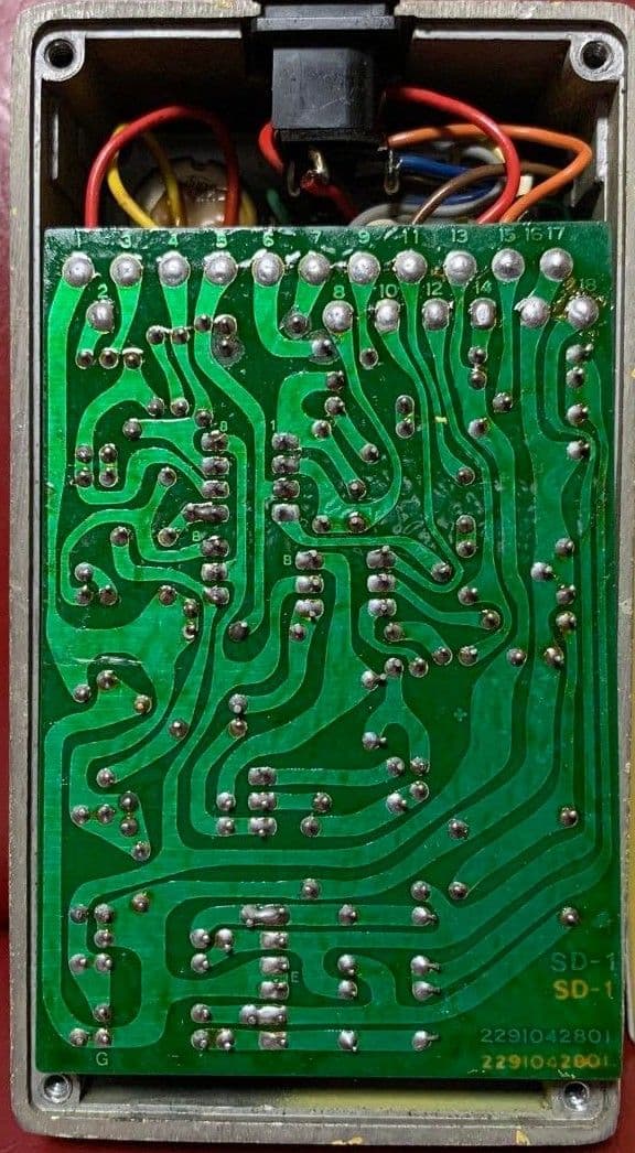 BOSS SD-1　発売初期1981年4月製レア商品