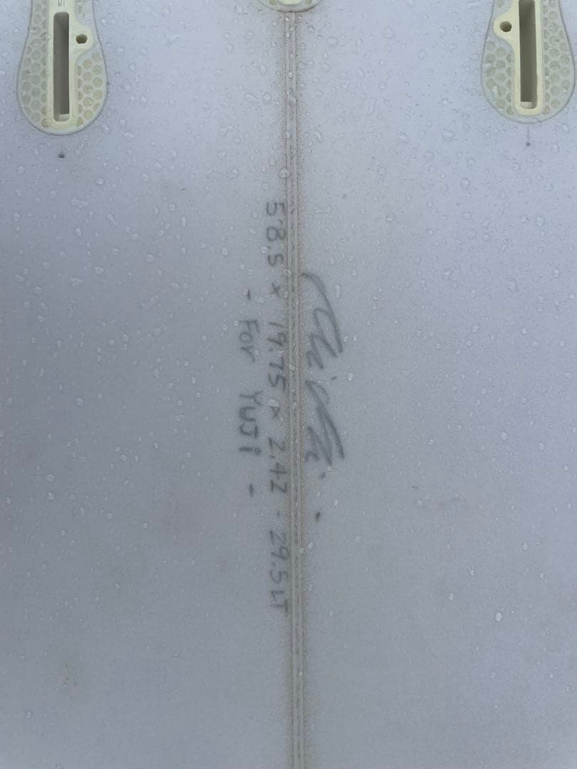 サーフボード　[ブランド : UCHIDA]  5'85ft 29.5L