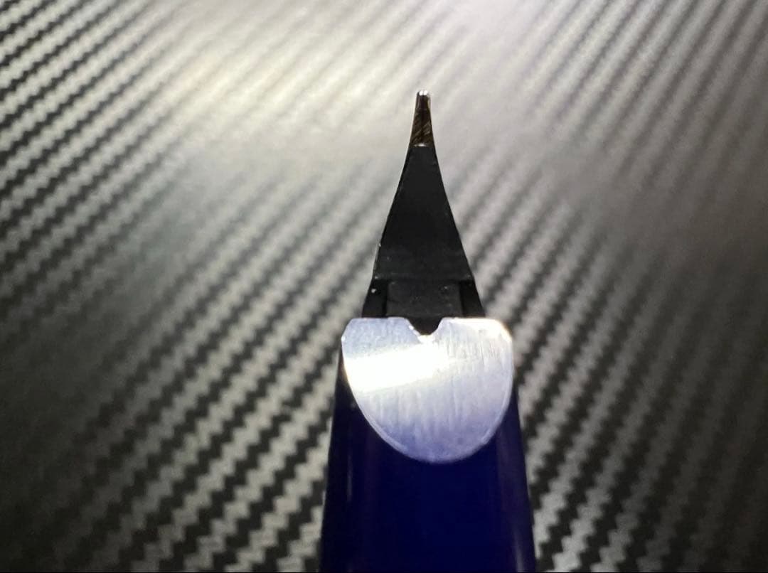 美品 モンブラン ジェネレーション 万年筆 ネイビー M