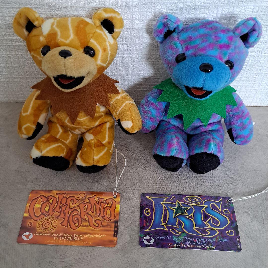 グレイトフルデッドベア　ビーンベア７インチ　エディション６　タグ付き9体セット