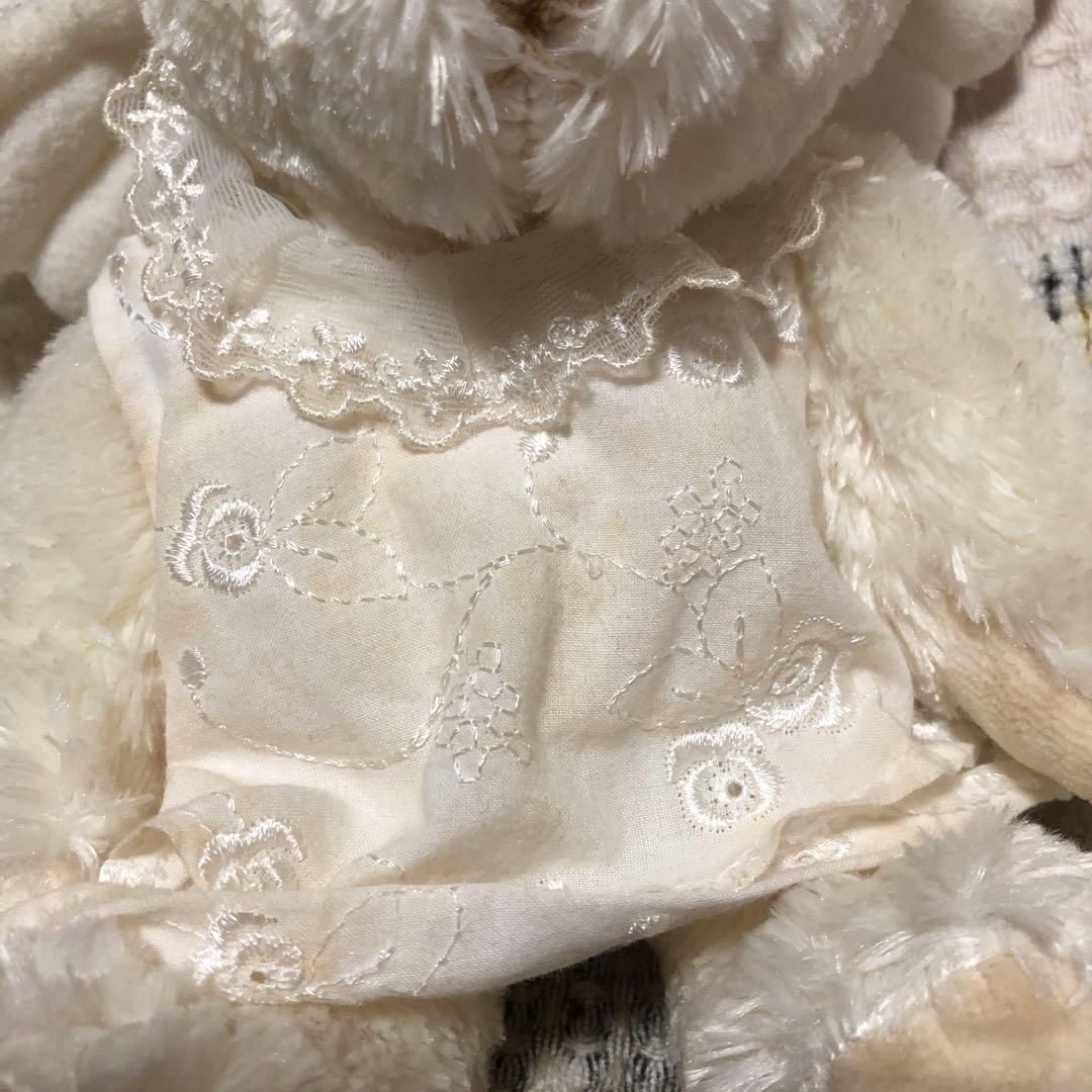 レトロ　サンアロー　ハッピーちゃん＆天使　クマ　ぬいぐるみ　中古品　4こセット