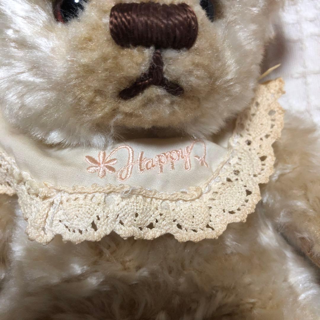 レトロ　サンアロー　ハッピーちゃん＆天使　クマ　ぬいぐるみ　中古品　4こセット