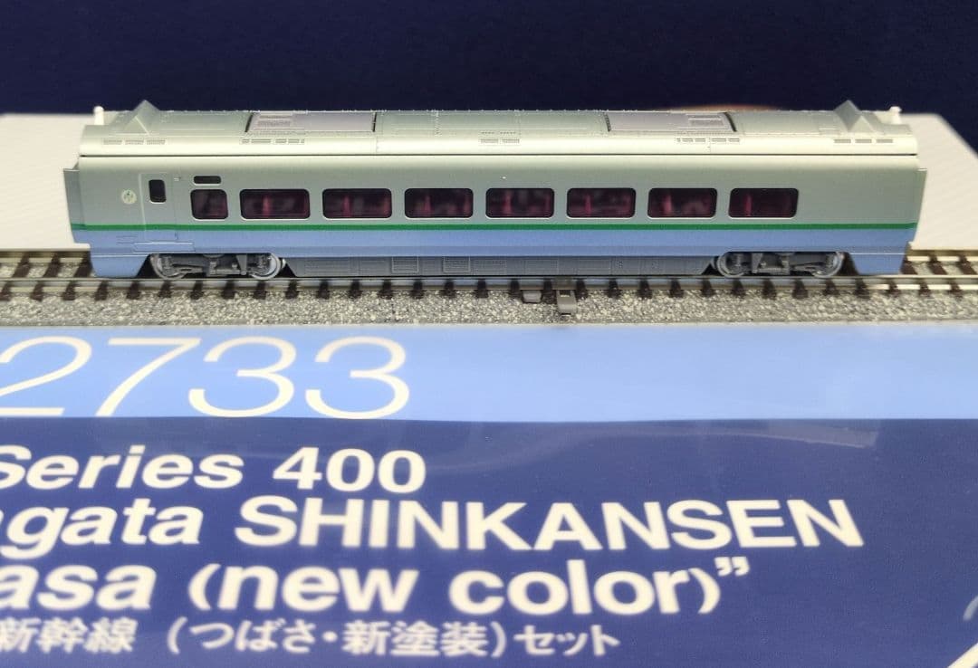 鉄道模型 JR400系 山形新幹線 つばさ 新塗装 7両セット