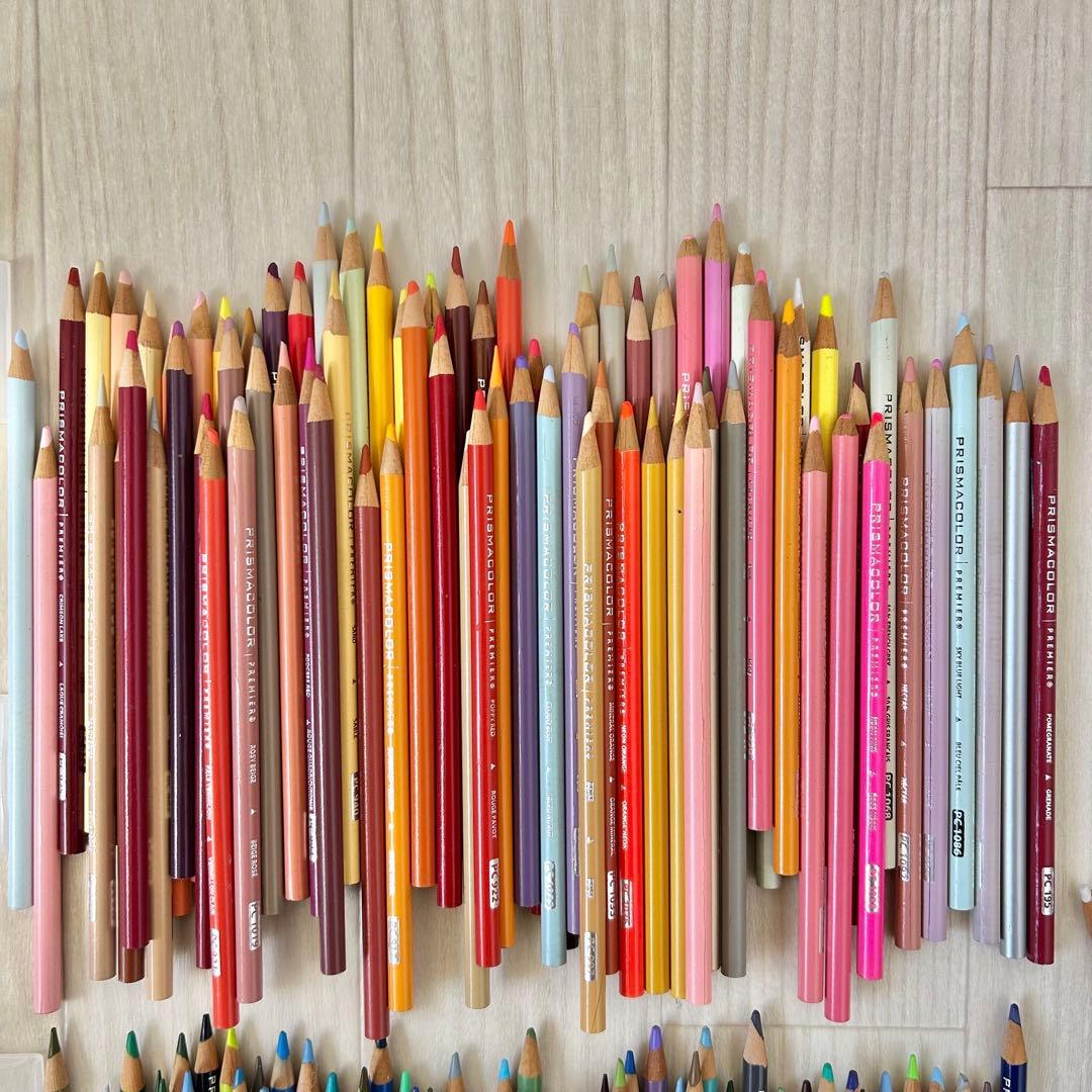 プリズマカラー プレミア 色鉛筆 156本＋カラーレスブレンダー2本 大量セット