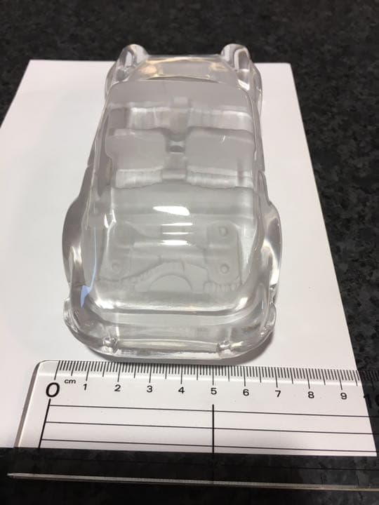 「趣味のコーナー」クリスタルガラス、ポルシェ911 美品