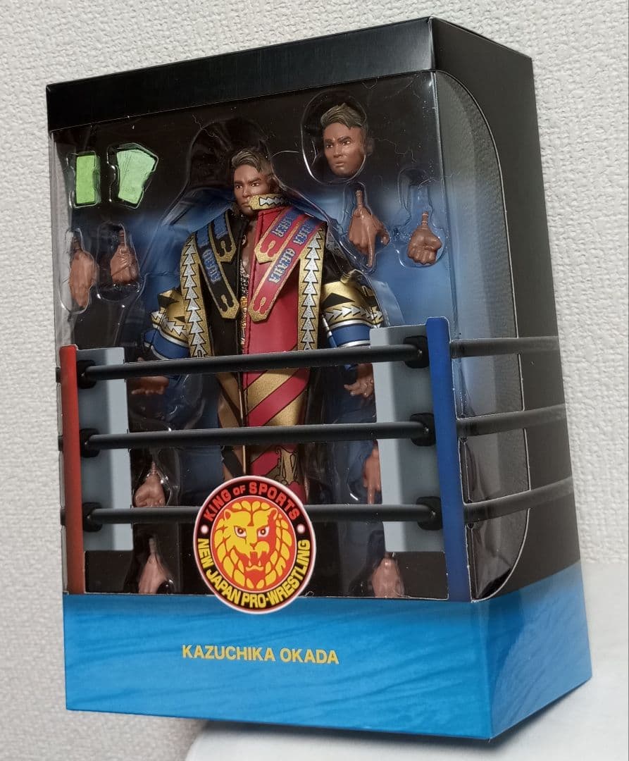 オカダ カズチカ フィギュア 新日本プロレス レインメーカー 内藤哲也 IWGP
