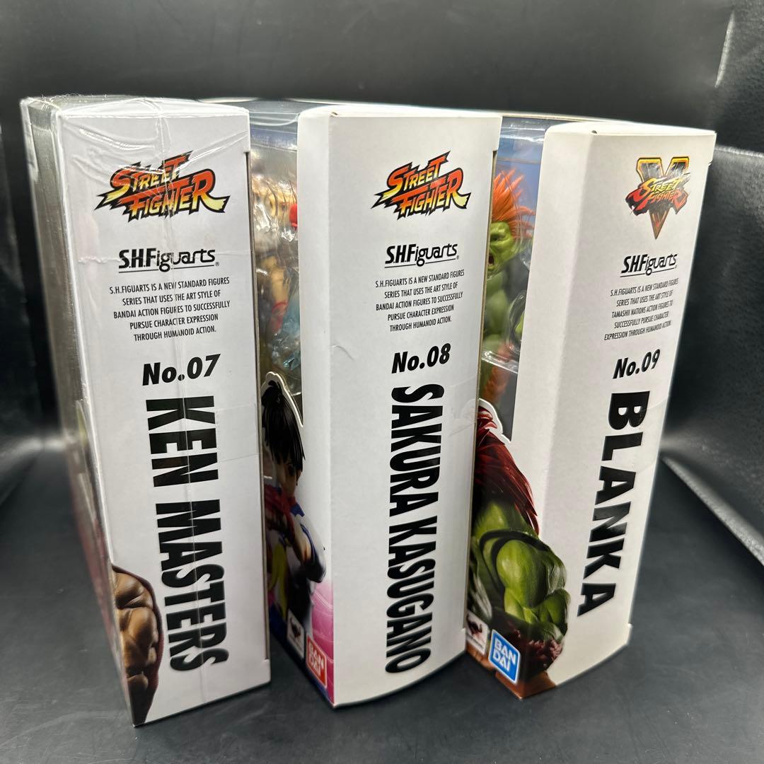 【新品】SHFiguarts ストリートファイター フィギュアセット
