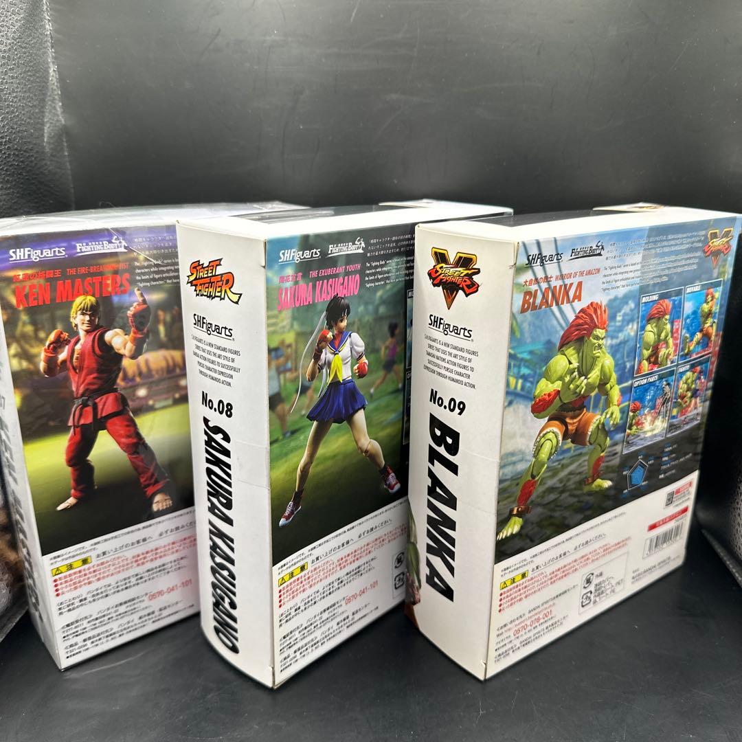 【新品】SHFiguarts ストリートファイター フィギュアセット