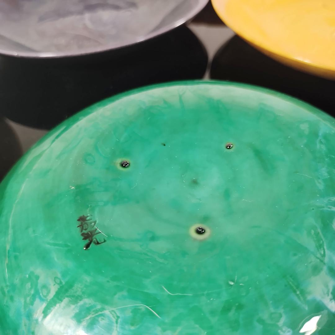 【極稀少】森野嘉光 銘々皿 5色 骨董 アンティーク 美品 入手困難 レトロ