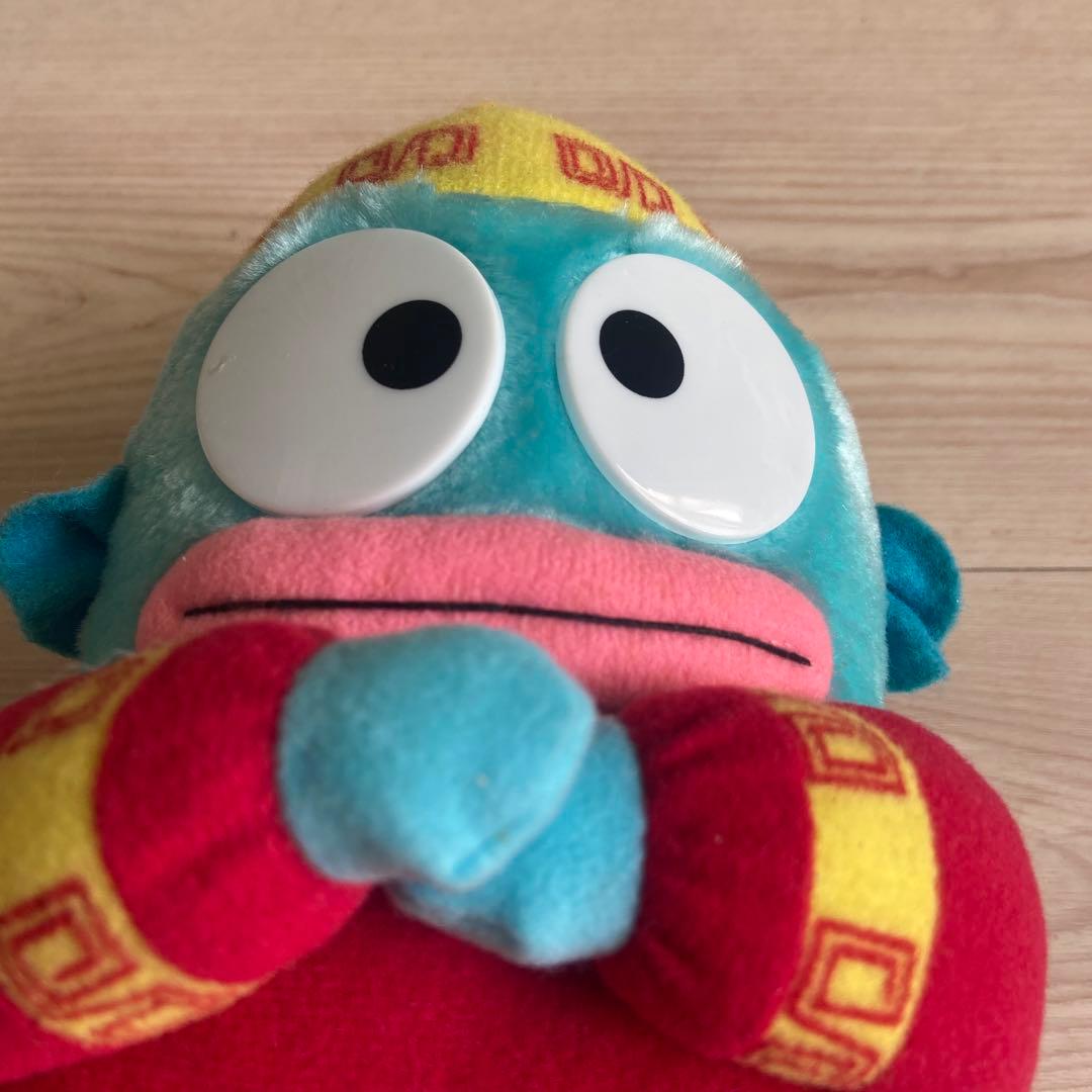 サンリオ　ハンギョドン　中華ぬいぐるみ　非売品　平成レトロ　激レア　希少　グッズ