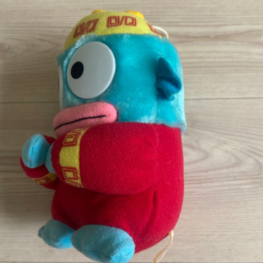 サンリオ　ハンギョドン　中華ぬいぐるみ　非売品　平成レトロ　激レア　希少　グッズ