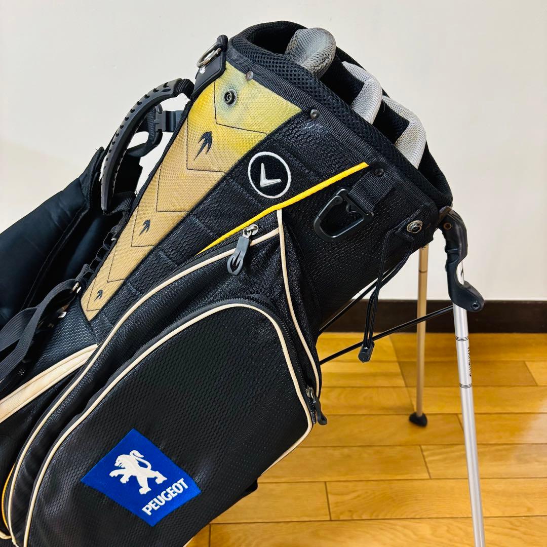 【希少品】CALLAWAY キャロウェイスタンド式PEUGEOT コラボバッグ