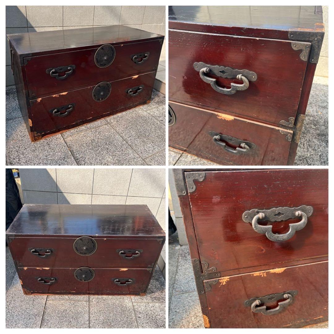 古道具 時代箪笥 和箪笥 整理箪笥 昭和レトロ