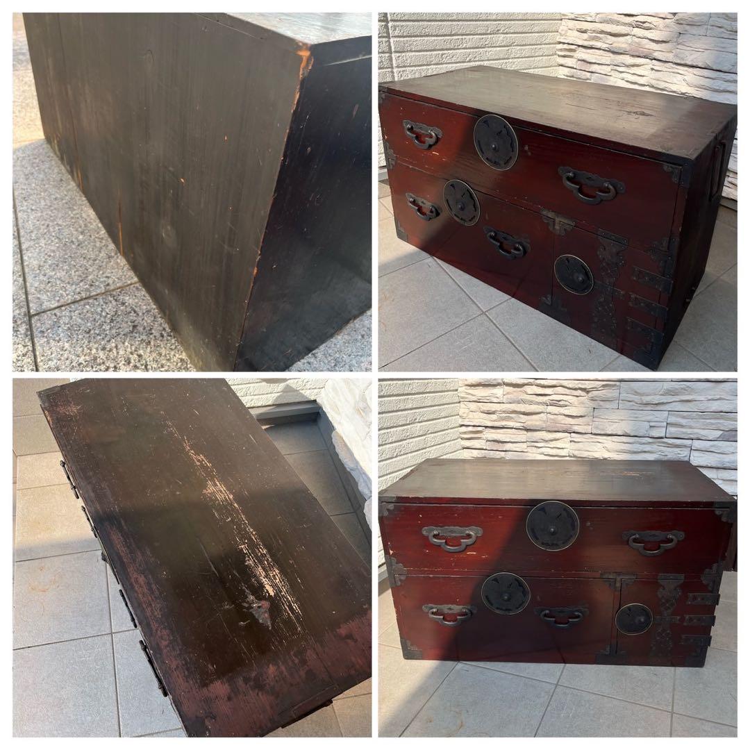 古道具 時代箪笥 和箪笥 整理箪笥 昭和レトロ