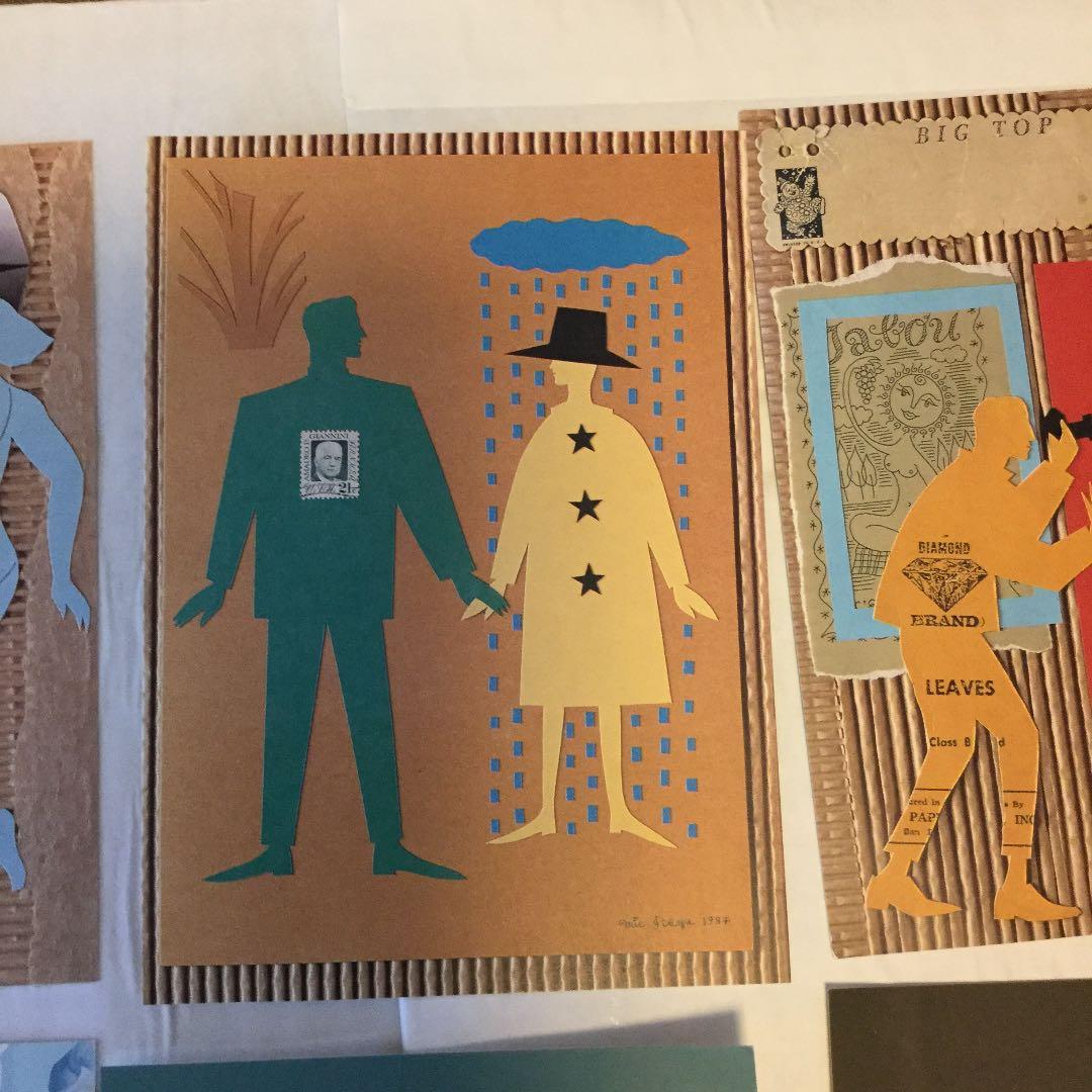 F 1984年 1987年 頃 ユニクロ ポストカード 8枚