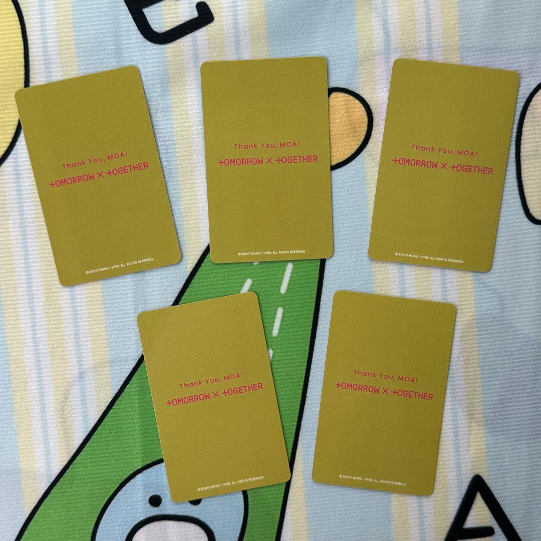 TXT 会報誌 アンケート 2025 特典 トレカ 5枚