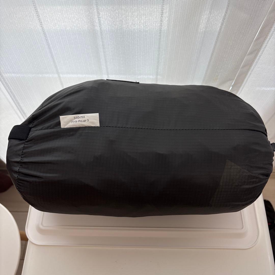 ①スノーピーク ファルPro.air 3 ②ファル3 グランドシート 2点セット