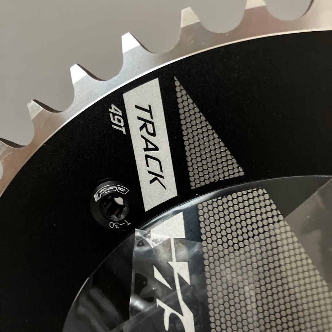 VISION CK TRACK 49T クランクセット 165mm ブラック