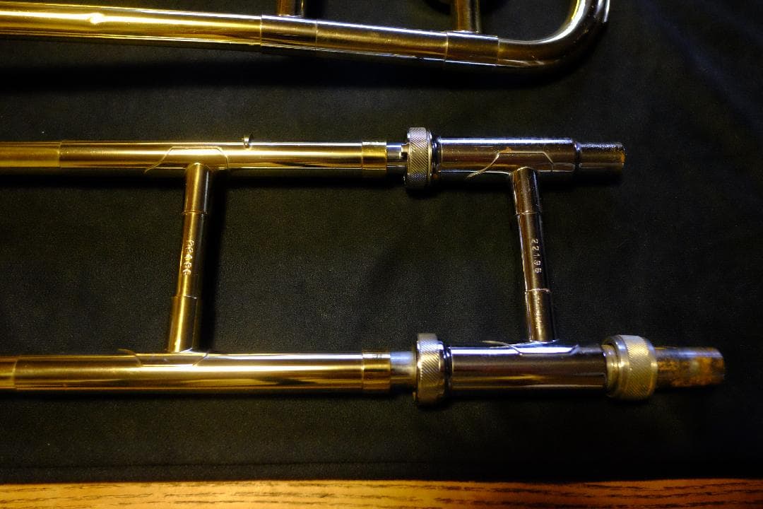 音質最高のテナートロンボーンLINE1000劣化比較的少ないけどスライドが未調整