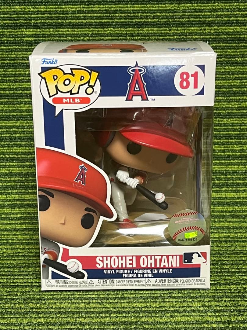 大谷翔平　エンゼルスファンコポップフィギュア