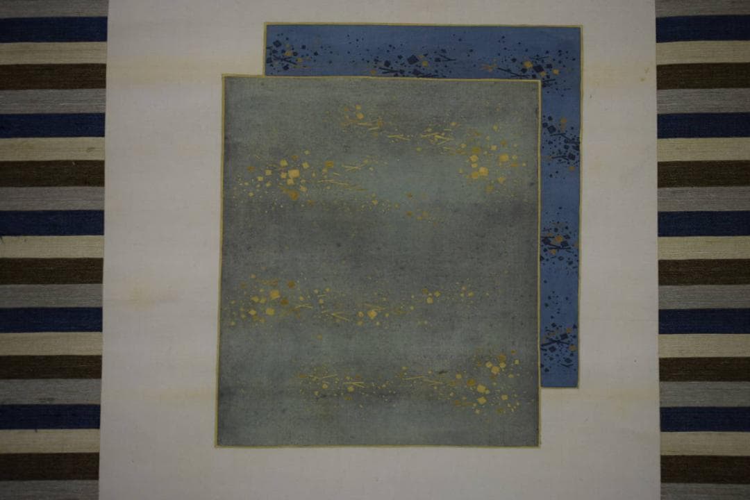 真作/天堂/立雛図/桐共箱付/布袋屋掛軸HJ-503