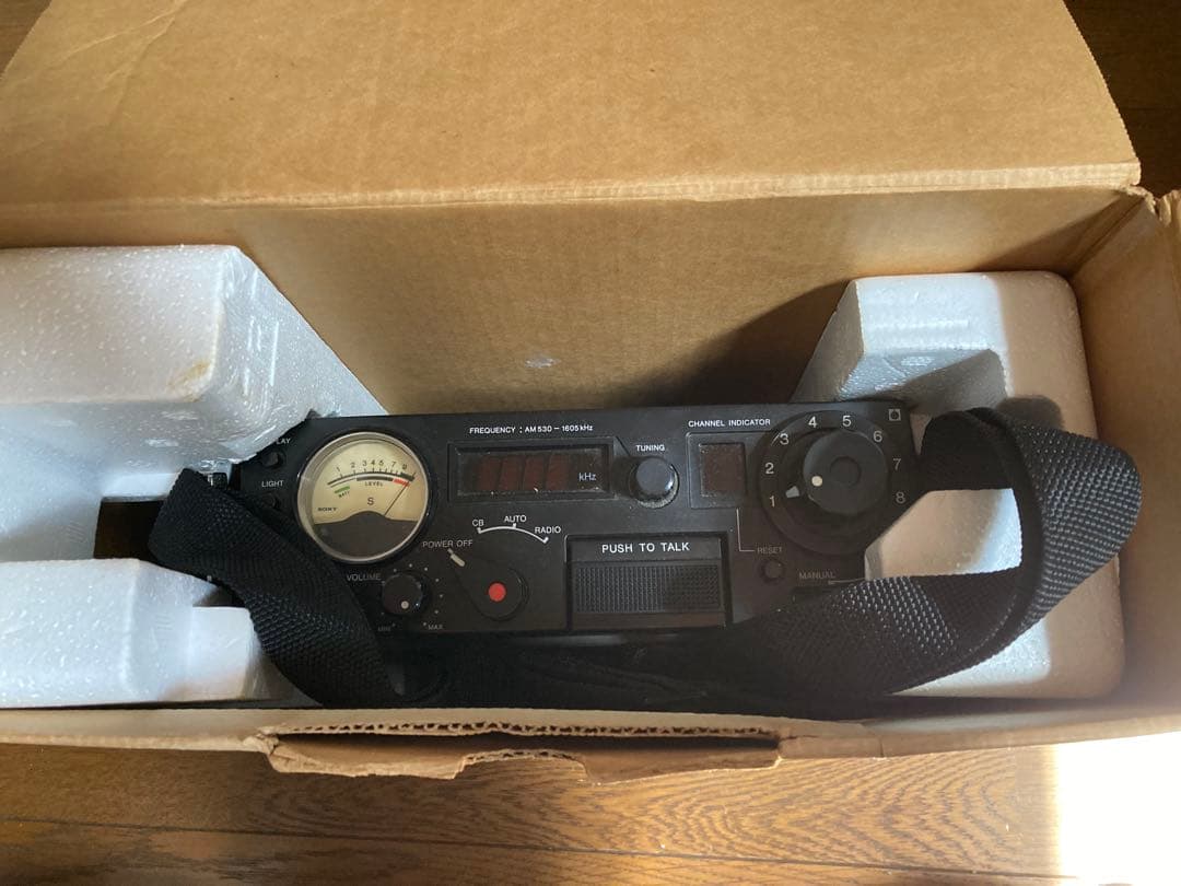 SONY ICB-R5 500mw 8チャンネルトランシーバー/ラジオ付