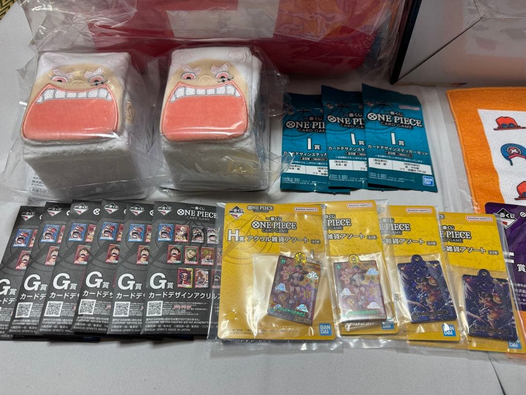 一番くじ　ワンピースカードゲーム　ACEFGHI賞18点まとめ売り