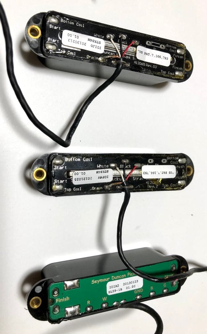 Seymour Duncan シングルサイズピックアップ　　3個セット