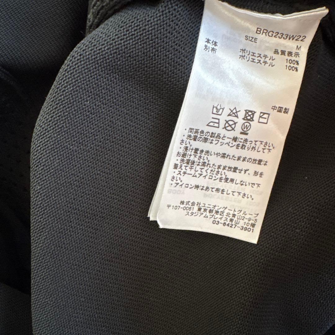 黒M 定価37400円　ブリーフィングゴルフ　レディース　ニットパーカー