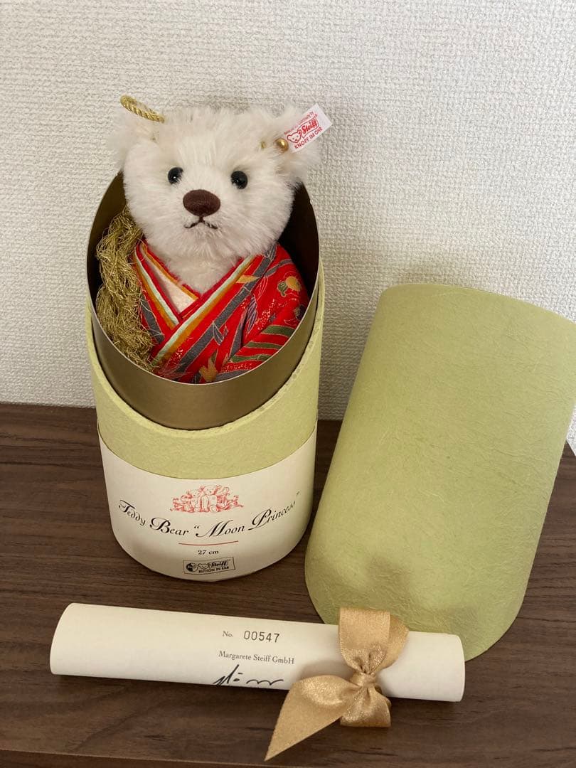 Steiffシュタイフテディベア日本限定 かぐや姫テディベア