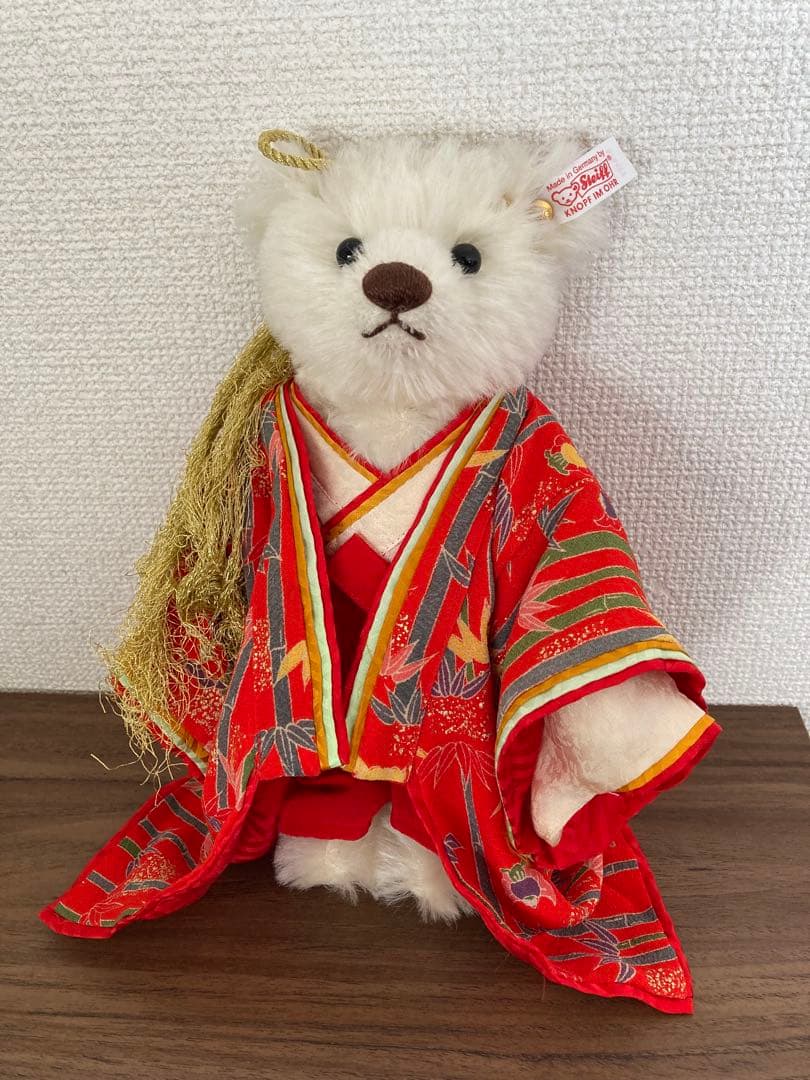Steiffシュタイフテディベア日本限定 かぐや姫テディベア