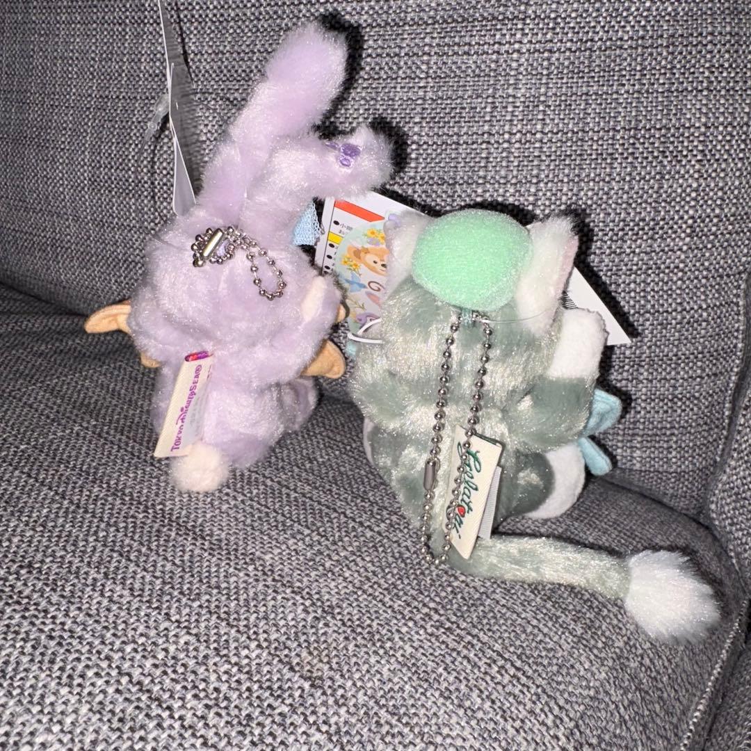 ディズニーリゾート　ダッフィーフレンズ　ウィッシングウィングス　ぬいば　チャーム