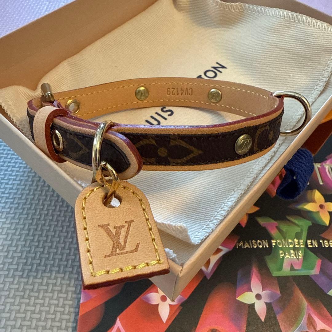 ルイヴィトン首輪