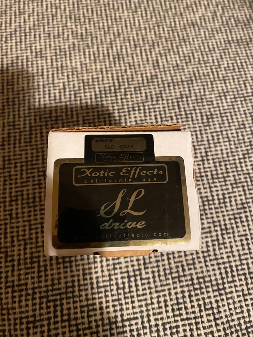 Xotic SL drive ギターエフェクター　動作品　元箱あり