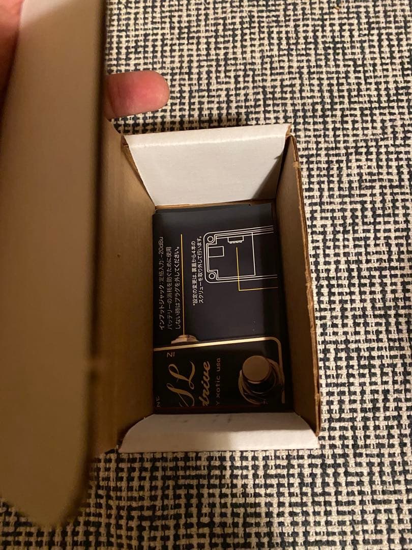 Xotic SL drive ギターエフェクター　動作品　元箱あり